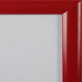 A4 25mm Poster Snap Frame - Red - display-sign.co.uk