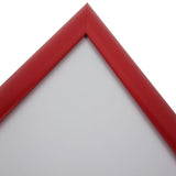 A4 25mm Poster Snap Frame - Red - display-sign.co.uk
