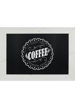 Load image into Gallery viewer, Vintage Wood Chalkboard (70 x 90cm) - White - display-sign.co.uk
