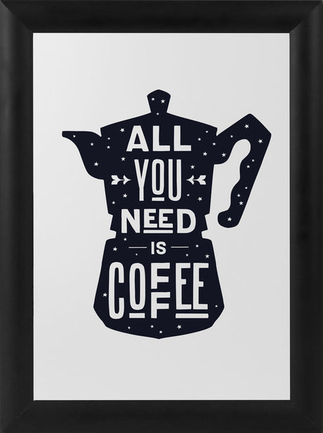 A0 25mm Poster Snap Frame - Black - display-sign.co.uk